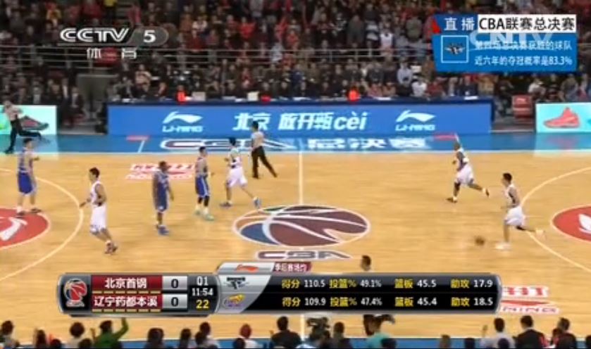 2014-2015CBA总决赛G5: 北京VS辽宁