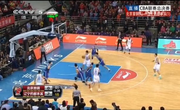 2014-2015CBA总决赛G3: 北京VS辽宁