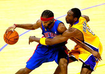 2003-2004NBA总决赛第五场：活塞VS湖人