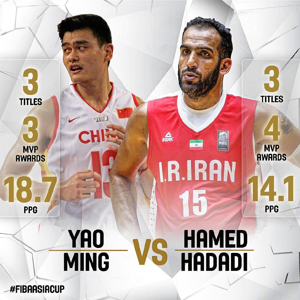 姚明VS哈达迪，谁是亚洲第一中锋？FIBA也玩标题党？