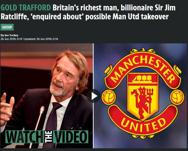 英国首富问价曼联