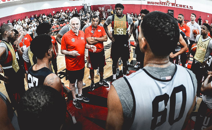 美国队17-36惨败于陪练队 对手无一人能进入NBA