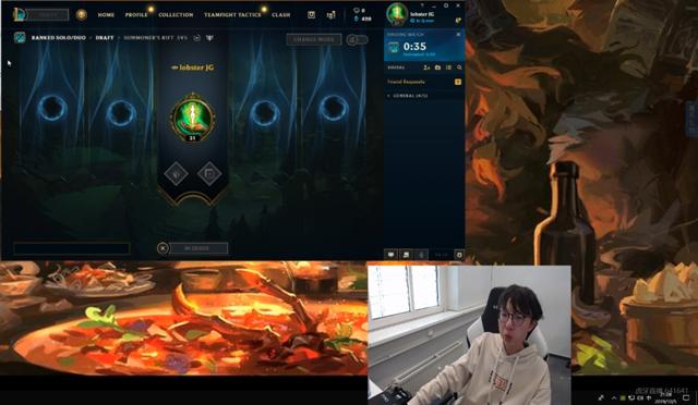 香锅也去柏林了？重开直播进行欧服排位，招牌英雄打穿对面