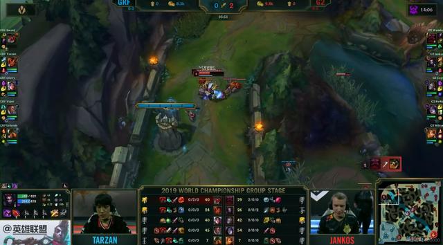 G2首秀碾压GRF,解说米勒大赞:不玩艺术的G2有点强