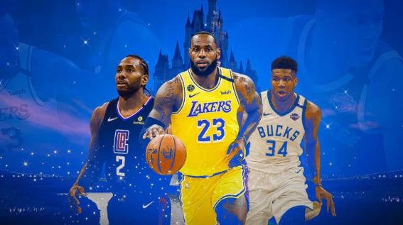 2020 NBA公布22队复赛名单，湖人17人快船15人，一队只报名13人